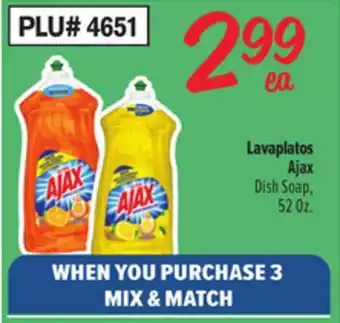 El Super Ajax Dish Soap offer