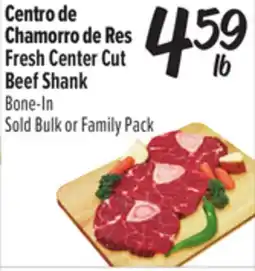 El Super Fresh Center Cut Beef Shank offer