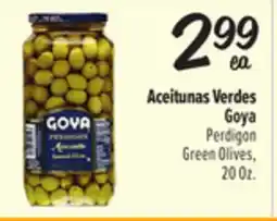 El Super Goya Perdigon Green Olives offer