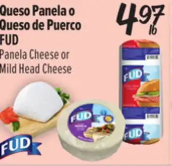 El Super FUD Panela Cheese or Mild Head Cheese offer