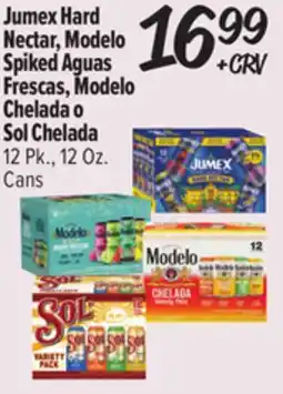 El Super Jumex Hard Nectar, Modelo Spiked Aguas Frescas offer