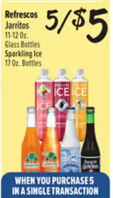 El Super Jarritos 11–12 Oz. Glass Bottles Sparkling Ice 17 Oz. Bottles offer