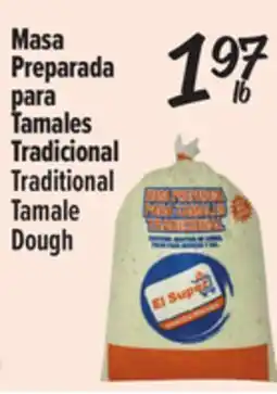 El Super Masa Preparada para Tamales Tradicional Traditional Tamale Dough offer