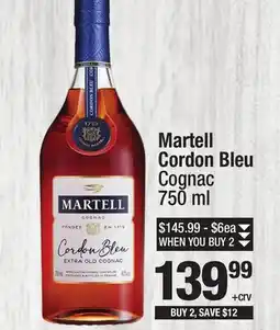Super King Markets Martell Cordon Bleu Cognac offer