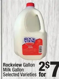 Super King Markets Rockview Gallon Milk offer