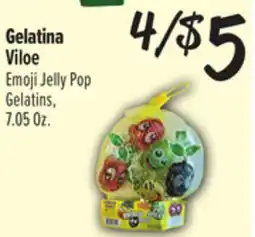 El Super Emoji Jelly Pop Gelatins offer