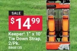 Ace Hardware Keeper 1 x 10' Tie Down Strap, 2/Pk offer
