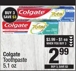 Super King Markets Colgate Toothpaste offer