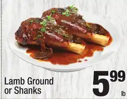 Super King Markets Lamb Ground or Shanks offer
