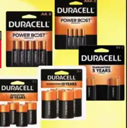 Ace Hardware Duracell Batteries offer
