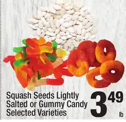 Super King Markets Squash Seeds Lightly Salted or Gummy Candy offer