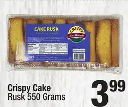 Super King Markets Crispy Cake Rusk offer