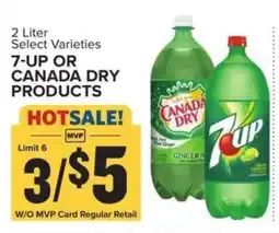 Food Lion 7-UP or Canada Dry Products offer