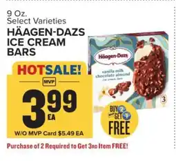 Food Lion Häagen-Dazs Ice Cream Bars offer