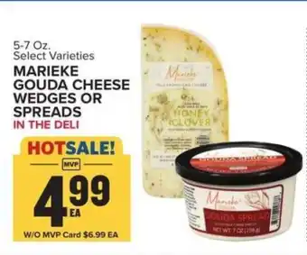 Food Lion MARIEKE GOUDA CHEESE WEDGES OR SPREADS offer