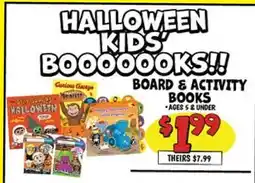 Ollie's BOARD & ACTIVITY BOOKS offer