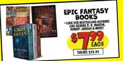 Ollie's EPIC FANTASY BOOK offer