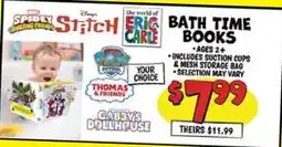 Ollie's BATH TIME BOOK offer