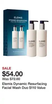 Nordstrom Elemis Dynamic Resurfacing Facial Wash Duo $110 Value offer