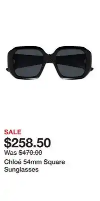 Nordstrom Chloé 54mm Square Sunglasses offer