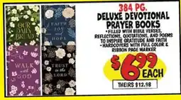 Ollie's DELUXE DEVOTIONAL OUR PRAYER BOOKS offer