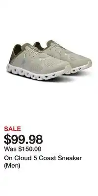 Nordstrom On Cloud 5 Coast Sneaker (Men) offer