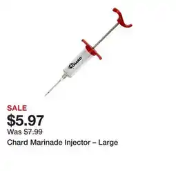 Dick's Sporting Goods Chard Marinade Injector – Large offer
