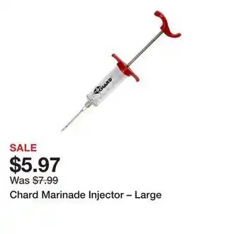 Dick's Sporting Goods Chard Marinade Injector – Large offer