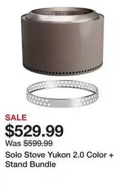 Dick's Sporting Goods Solo Stove Yukon 2.0 Color + Stand Bundle offer