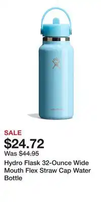 Nordstrom Hydro Flask 32-Ounce Wide Mouth Flex Straw Cap Water Bottle offer