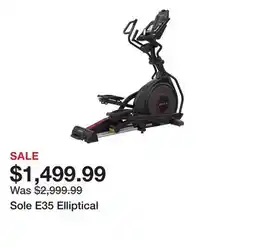 Dick's Sporting Goods Sole E35 Elliptical offer