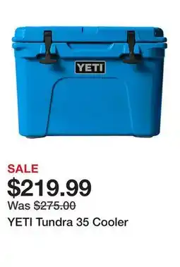 Dick's Sporting Goods YETI Tundra 35 Cooler offer