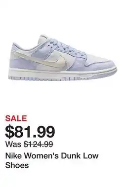 Dick's Sporting Goods Nike Women's Dunk Low Shoes offer