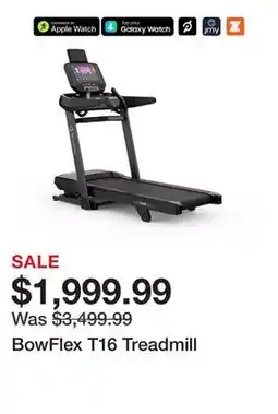 Dick's Sporting Goods BowFlex T16 Treadmill offer
