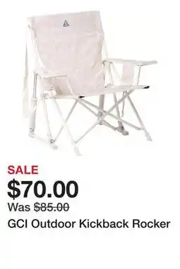 Dick's Sporting Goods GCI Outdoor Kickback Rocker offer