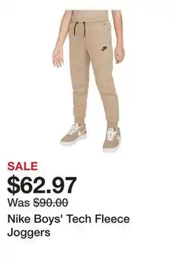 Dick's Sporting Goods Nike Boys' Tech Fleece Joggers offer