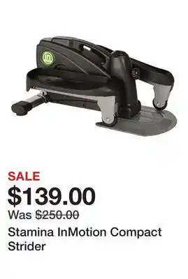 Dick's Sporting Goods Stamina InMotion Compact Strider offer