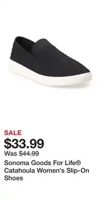 Kohl's Sonoma Goods For Life Catahoula Women's Slip-On Shoes offer