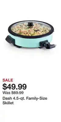 Kohl's Dash 4.5-qt. Family-Size Skillet offer