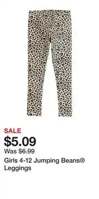 Kohl's Girls 4-12 Jumping Beans Leggings offer