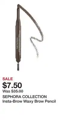 Kohl's SEPHORA COLLECTION Insta-Brow Waxy Brow Pencil offer