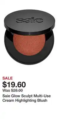 Kohl's Saie Glow Sculpt Multi-Use Cream Highlighting Blush offer