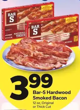 Save a Lot Bar-S Hardwood Smoked Bacon offer