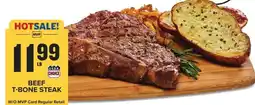 Food Lion Beef T-Bone Steak offer