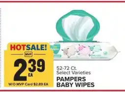 Food Lion Pampers Baby Wipes offer
