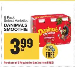 Food Lion Danimals Smoothie offer