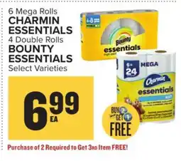 Food Lion Charmin Essentials & Bounty Essentials offer