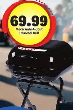Meijer Meco Walk-A-Bout Charcoal Grill offer