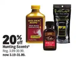 Meijer Hunting Scents offer