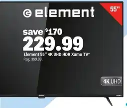 Meijer Element 55" 4K UHD HDR Xumo TV offer